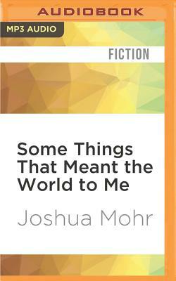 Some Things That Meant the World to Me by Joshua Mohr
