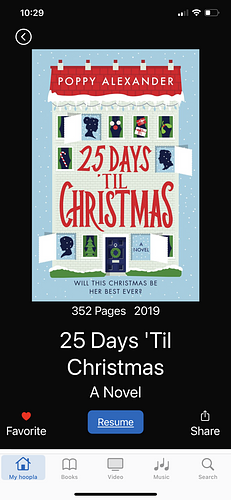 Twenty Five Days til Christmas  by Poppy Alexander