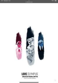 Lore olympus webtoon by Rachel Smythe