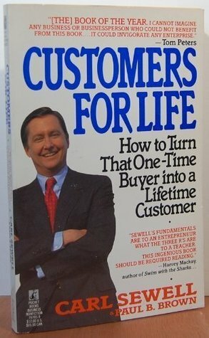 Customers for Life Book by Carl Sewell, Paul B. Brown