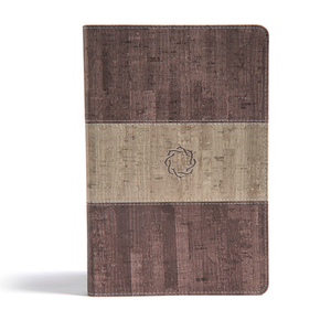 CSB Essential Teen Study Bible, Weathered Gray Cork Leathertouch by Csb Bibles by Holman