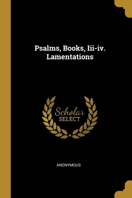 Lamentations by Anonymous