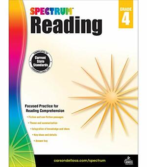 Spectrum Reading Workbook, Grade 4 by School Specialty Publishing