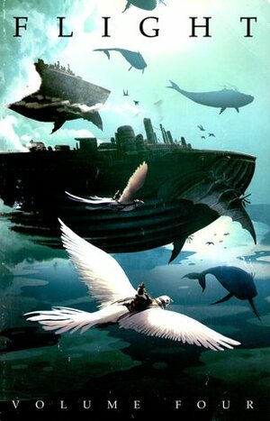Flight, Vol. 4 by Neil Babra, Bannister, Clio Chiang, Pascal Campion, Raina Telgemeier, Kazu Kibuishi, Joey Weiser, JP Ahonen, Phil Craven, Jeff Smith, Ryan Estrada, Dave Roman, Joel Carroll, Azad Injejikian, Michel Gagné, Lark Pien, Scott C., Jon Klassen, Andrea Offermann, Ovi Nedelcu, Thomas Herpich, Sarah Mensinga, Graham Annable, Fábio Moon, Israel Sanchez, Vera Brosgol, Amy Kim Kibuishi