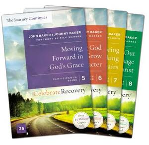 Celebrate Recovery: The Journey Continues Participant's Guide Set Volumes 5-8: A Recovery Program Based on Eight Principles from the Beatitudes by John Baker, Johnny Baker