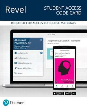 Revel for Abnormal Psychology -- Access Card by Thomas Oltmanns, Robert Emery