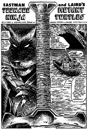 Word Warriors by Kevin Eastman, Peter Laird