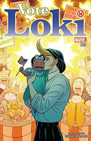 Vote Loki #3 by Langdon Foss, Christopher Hastings, Tradd Moore