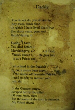 Daddy by Sylvia Plath