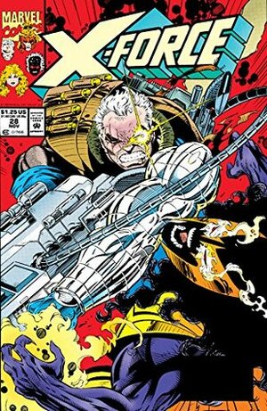 X-Force (1991-2002) #28 by Chris Eliopoulos, Bob Harras, Tony S. Daniel, Fabian Nicieza, Antonio Daniel, Martin Thomas, Kevin Conrad