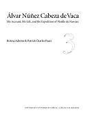 Álvar Núñez Cabeza de Vaca: His Account, His Life and the Expedition of Pánfilo de Narváez, Volume 3 by Patrick Charles Pautz, Rolena Adorno