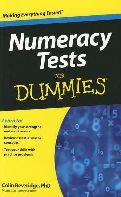 Numeracy Tests for Dummies by Colin Beveridge