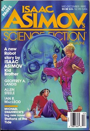 Isaac Asimov's Science Fiction Magazine - 165 - Mid-December 1990 by Gardner Dozois