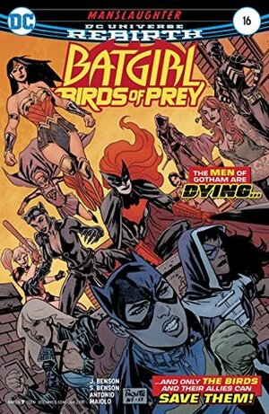 Batgirl and the Birds of Prey #16 by Shawna Benson, Marcelo Maiolo, Julie Benson, Roge Antonio, Yanick Paquette, Nathan Fairbairn