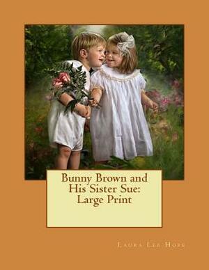 Bunny Brown and His Sister Sue: Large Print by Laura Lee Hope