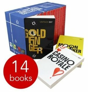 Vintage 007 James Bond Collection Ian Fleming 14 Books Set by Ian Fleming