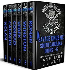 Savage Kings MC - South Carolina Books 1-6 by Lane Hart