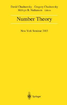 Number Theory: New York Seminar 2003 by 