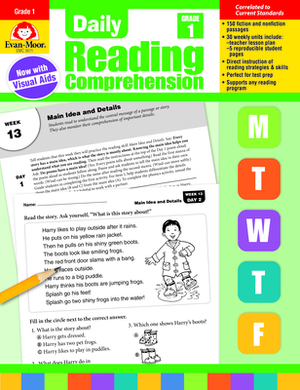 Daily Reading Comprehension, Grade 1 by Evan-Moor Educational Publishers