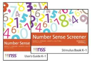 Number Sense Screener(tm) (Nss(tm)) Set, K-1, Research Edition by Joseph Glutting, Nancy Jordan