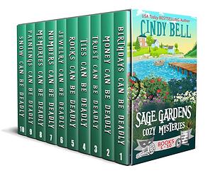 Sage Gardens Cozy Mysteries Box Set Books 1 - 10 (Sage Gardens Cozy Mysteries 10 Book Boxed Sets) by Cindy Bell