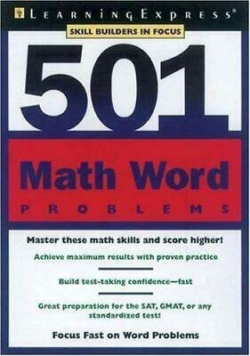 501 Math Word Problems by LearningExpress