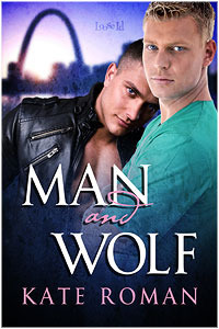 Man and Wolf by Kate Roman