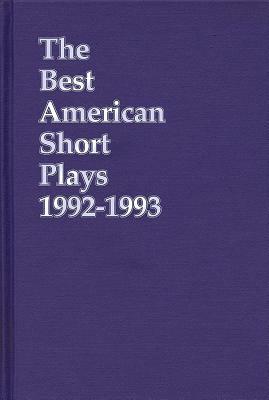 The Best American Short Plays 1992-1993 by Glenn Young