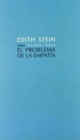 Sobre el problema de la empatía by Edith Stein