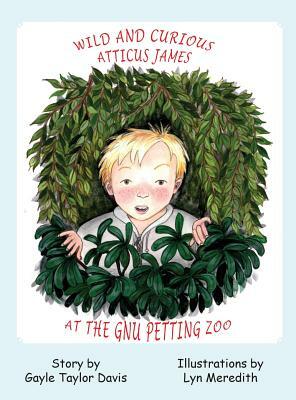 Wild and Curious Atticus James at the Gnu Petting Zoo by Gayle Taylor Davis