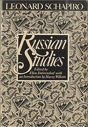 Russian Studies by Leonard Schapiro