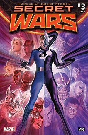 Secret Wars #3 by Jonathan Hickman, Esad Ribić, Alex Ross