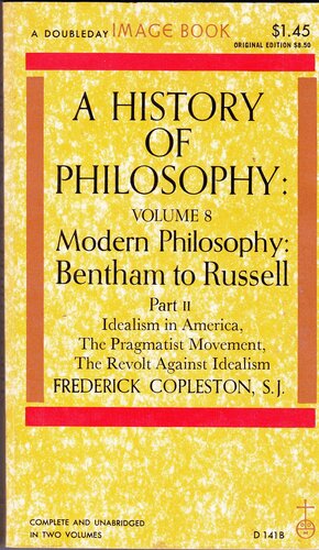 A History of Philosophy 8.2 by Frederick Charles Copleston