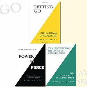 David R. Hawkins 3 Books Bundle Collection (Letting Go: The Pathway of Surrender, Power vs. Force, Transcending the Levels of Consciousness) by David R. Hawkins
