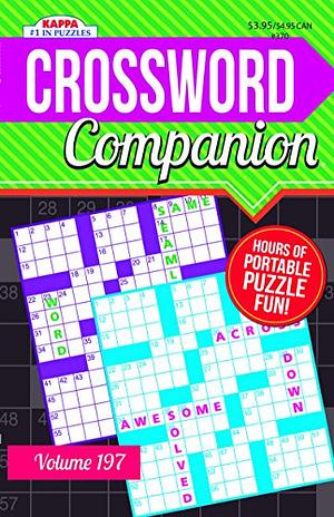 Crosswords Companion: Hours of Puzzle Fun by Kappa Books Publishers, LLC.