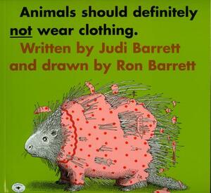 Animals Should Definitely Not Wear Clothing (4 Paperback/1 CD) [With 4 Paperback Books] by Judi Barrett