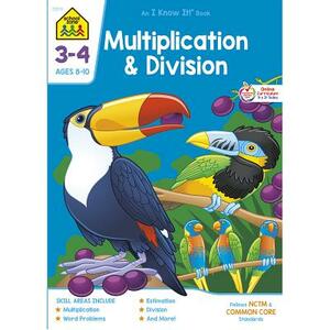 Multiplication & Division 3-4 Deluxe Edition Workbook by 