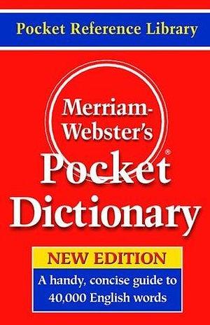 Merriam-Webster's Pocket Dictionary, Kindle Edition by Merriam-Webster, Merriam-Webster