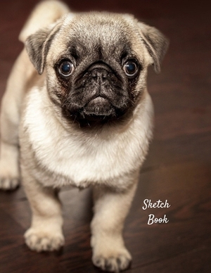 Sketch Book: Pug Themed Personalized Artist Sketchbook For Drawing and Creative Doodling by Adidas Wilson