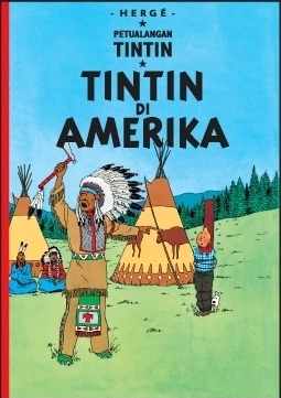 Petualangan Tintin: Tintin Di Amerika by Hergé