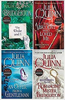 Bridgerton Series 4 Books Set by Julia Quinn by Julia Quinn