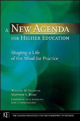 A New Agenda for Higher Education: Shaping a Life of the Mind for Practice by William M. Sullivan, Matthew S. Rosin