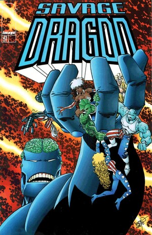 Savage Dragon #42 by Erik Larsen