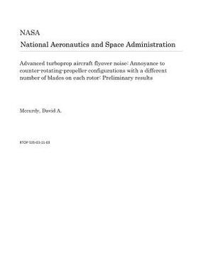 Advanced Turboprop Aircraft Flyover Noise: Annoyance to Counter-Rotating-Propeller Configurations with a Different Number of Blades on Each Rotor: Pre by National Aeronautics and Space Adm Nasa