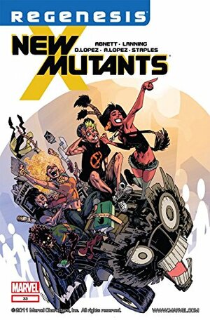 New Mutants #33 by Dan Abnett, Andy Lanning