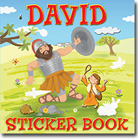 David Sticker Book by Karen Williamson, Amanda Enright