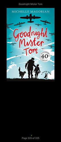 Goodnight Mister Tom by Michelle Magorian