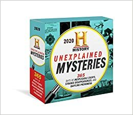 2020 History Channel Unexplained Mysteries Boxed Calendar: 365 Days of Inexplicable Events, Strange Disappearances, and Baffling Phenomena by History Channel