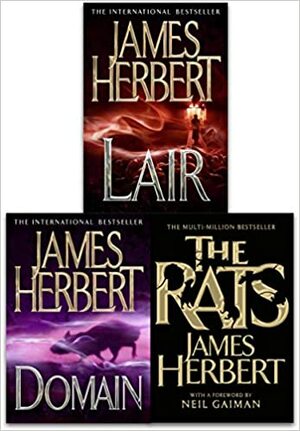 The Rats, Lair, Domain by James Herbert