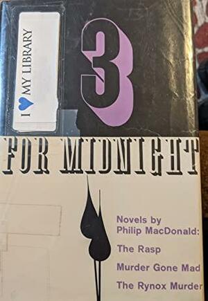 Three for midnight by Philip MacDonald